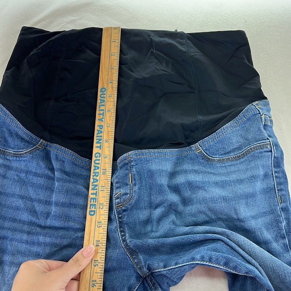 Isabel Maternity Blue Jeans Jegging Skinny Maternity Pregnancy Womens Size 12 31 - Picture 4 of 8